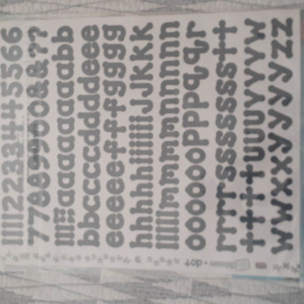 Alphabet Stickers - Picture 3 of 9